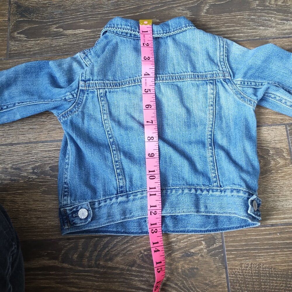 GAP Organic MF Medium Light Denim Jacket | Size 18-24 months - Picture 14 of 14